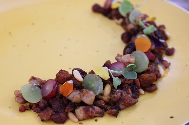 RTVE Cocina - Migas de maíz con mollejas