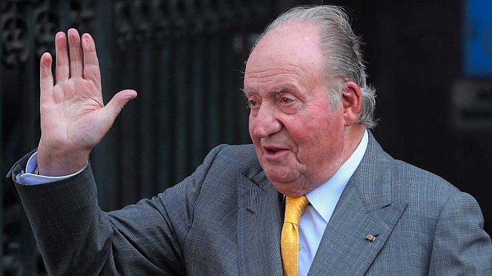 Telediario 1 - Zarzuela considera que el destino del rey Juan Carlos I es un "asunto privado"