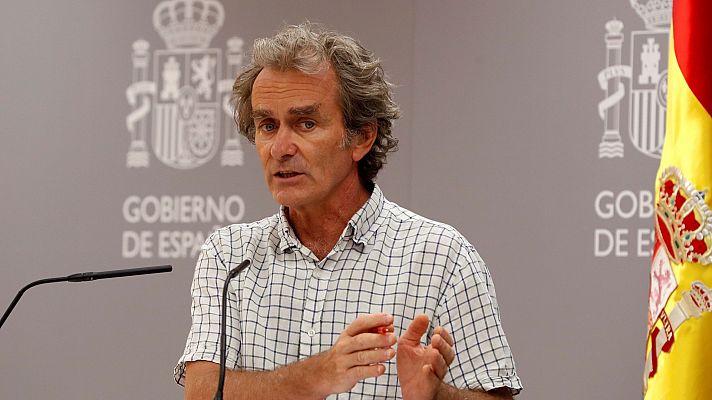 Especial Coronavirus - Coronavirus. Comparecencia de Fernando Simón - 06/08/20