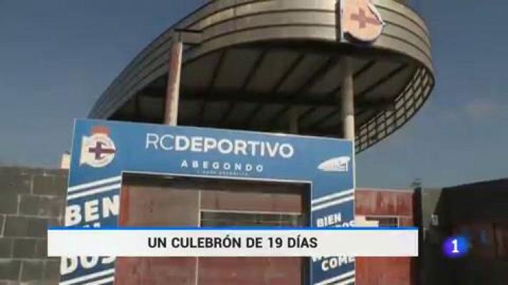 Telediario 1 - El Fuenlabrada regresa a A Coruña para disputar el partido ante el Dépor