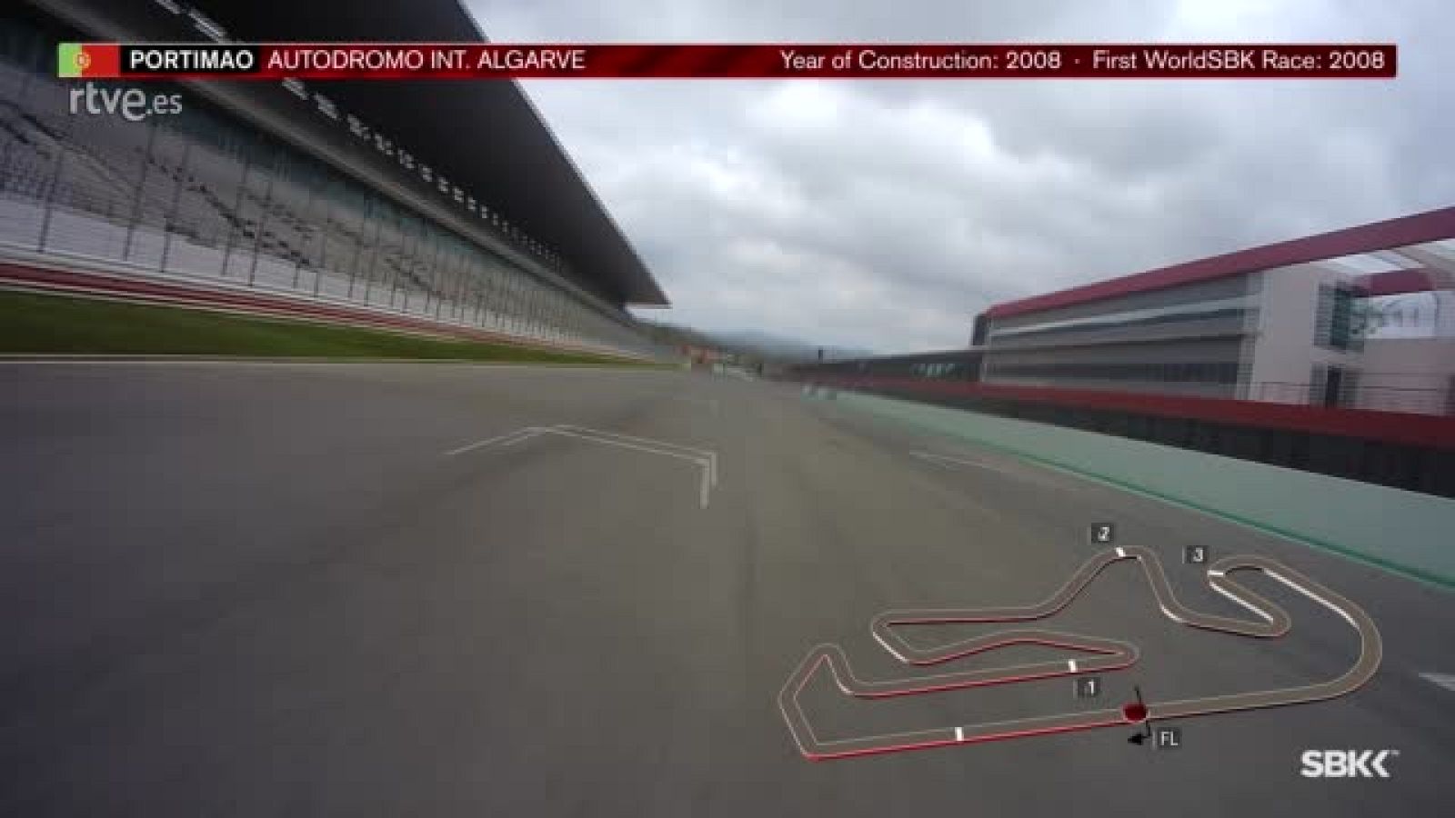 WorldSBK - El circuito de Portimao, desde la cámara de a bordo | Ver
