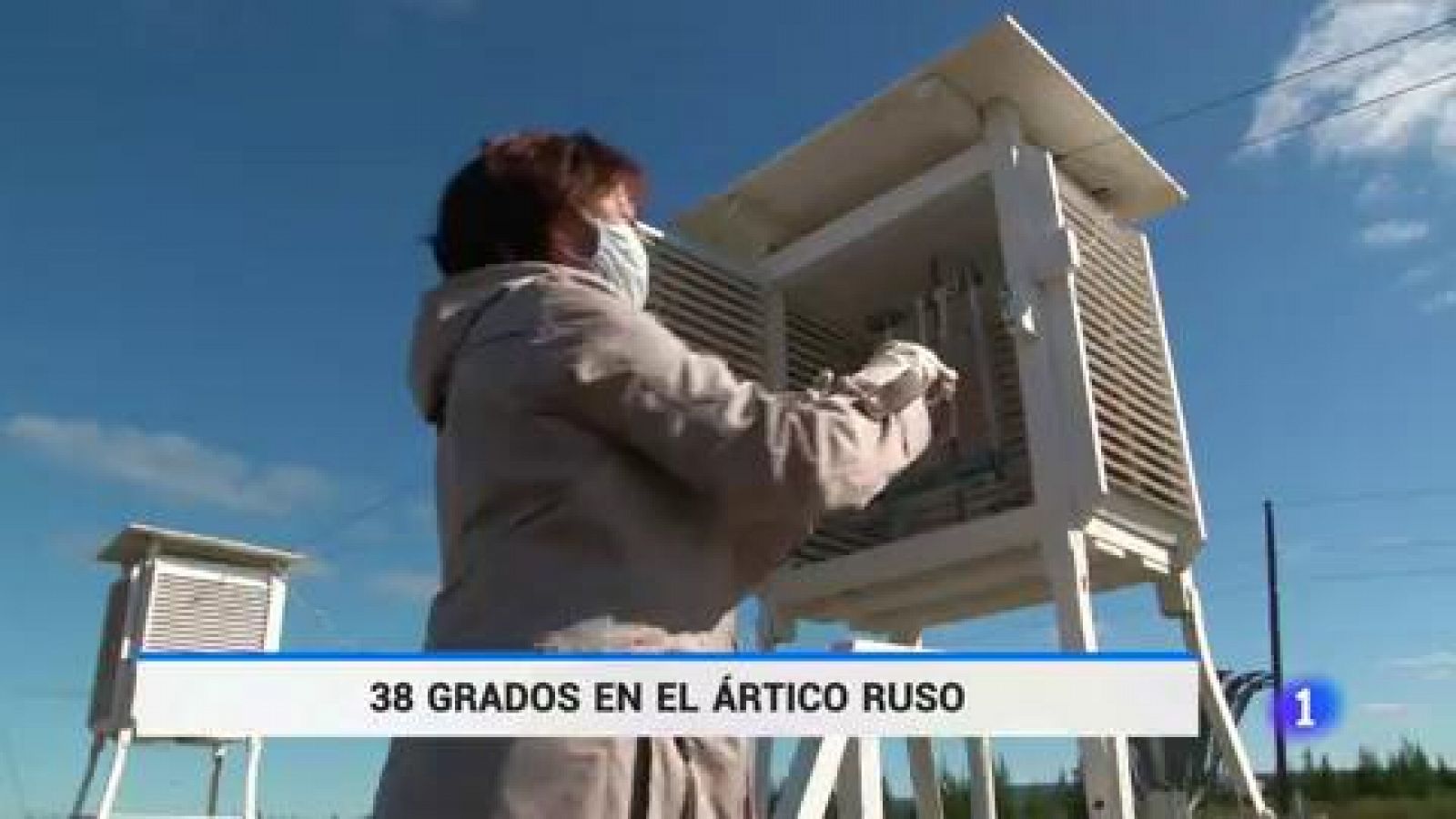 TVE visita la estación meteorológica de Verjoyansk, en el Ártico ruso, que registró este verano el récord de 38 grados