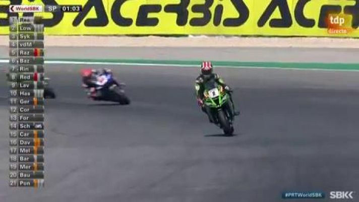  - Jonathan Rea logra la Superpole y  Bautista termina duodécimo