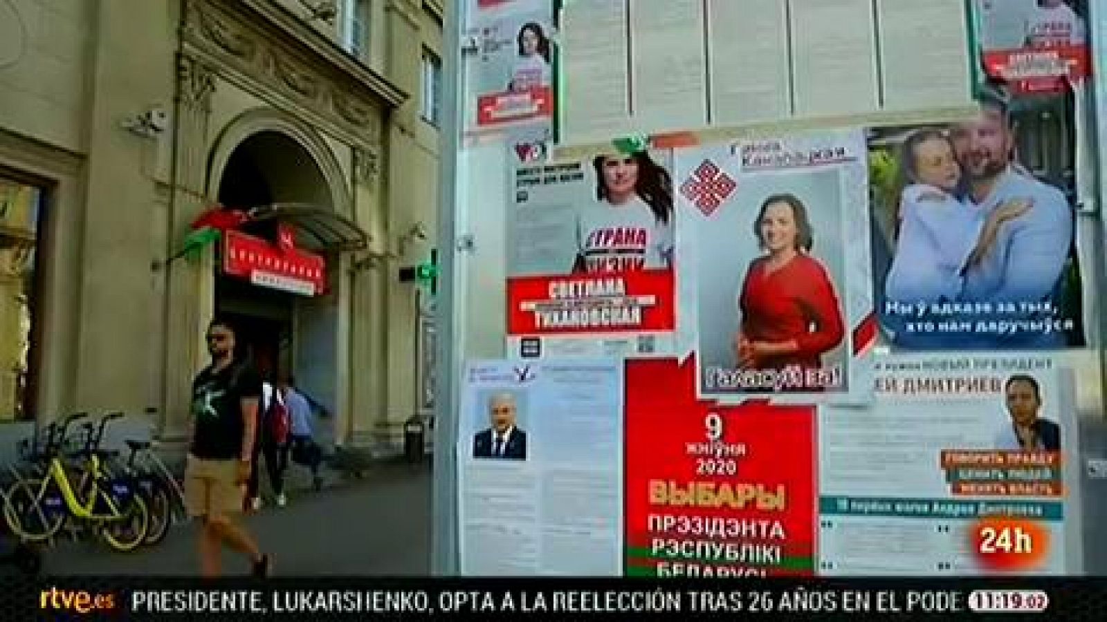 Lukashenko busca un sexto mandato en las presidenciales bielorrusas ante una oposición unida - Informativo 24h | Ver