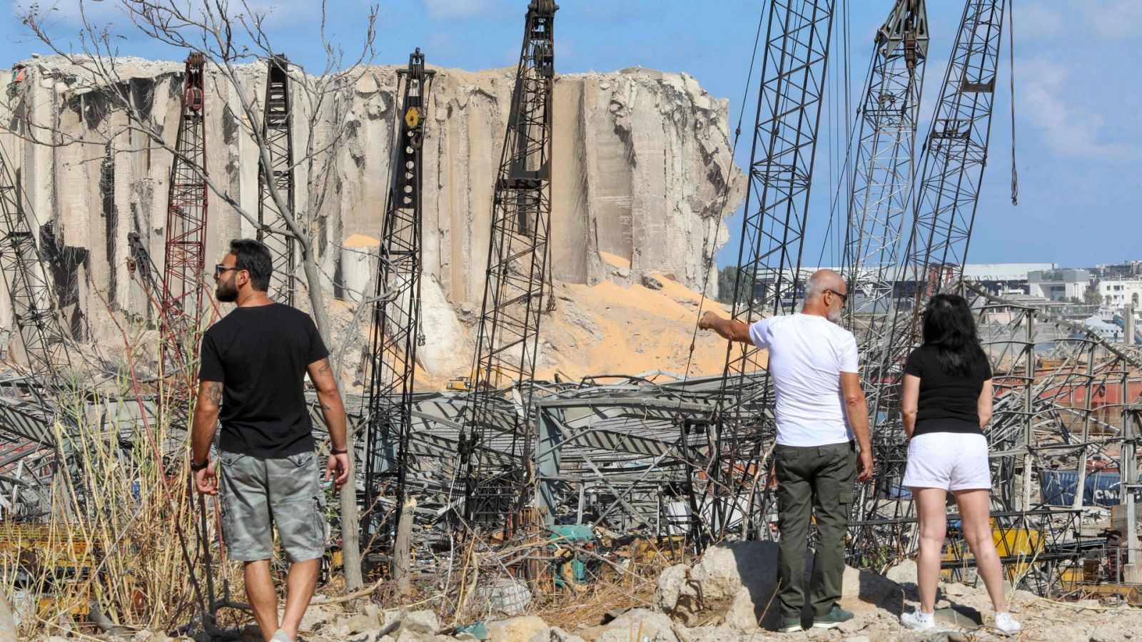 Explosión en Beirut - La comunidad internacional se reúne para la reconstrucción - RTVE.es