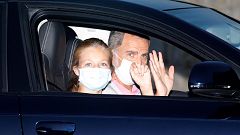Los reyes se centran en su agenda en Palma una semana después de la salida de don Juan Carlos