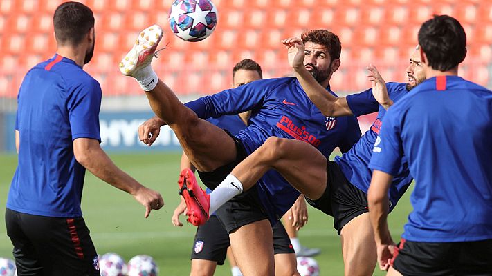 Telediario 1 - El Atlético anuncia dos positivos por coronavirus a cuatro días de la Champions