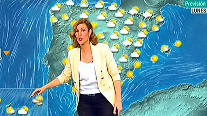 Descenso generalizado de temperaturas y posibles lluvias débiles