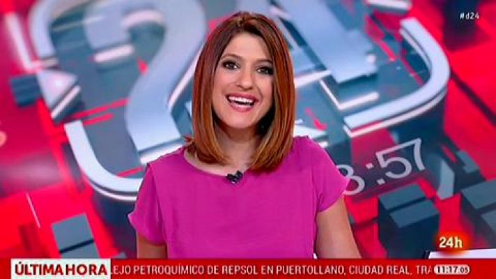 Informativo 24h - Un rayo provoca un incendio en un depósito de gasoil de Repsol en Puertollano