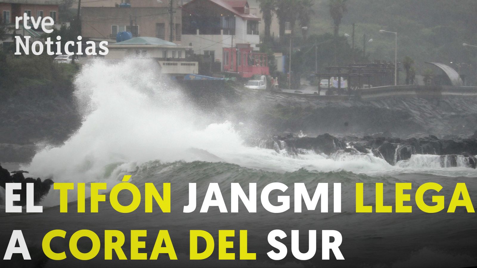 Corea del Sur se prepara para recibir al tifón Jangmi en medio de las últimas lluvias torrenciales