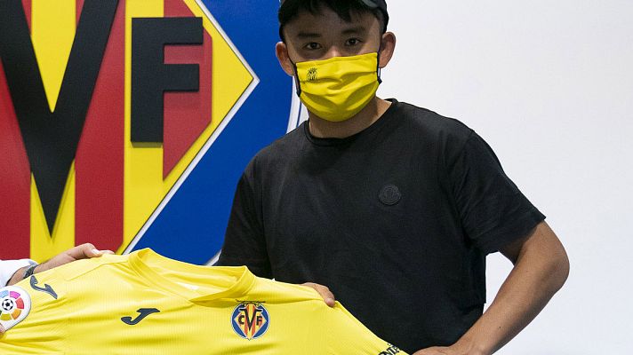 Telediario 1 - Kubo, "muy contento de llegar a Villarreal"