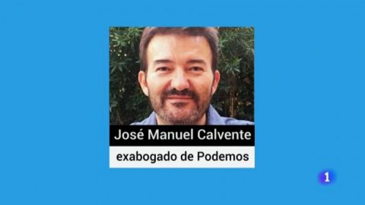Telediario 1 - El juez imputa al responsable de campañas y al tesorero de Podemos por la financiación del partido