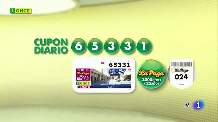 Sorteos ONCE - Sorteo ONCE - 11/08/20