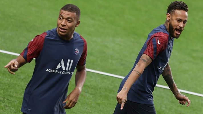 Telediario 1 - Atalanta y PSG abren los cuartos de la Champions, la 'Final a 8' de Lisboa