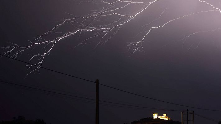 Las tormentas eléctricas, un peligro en los meses de verano