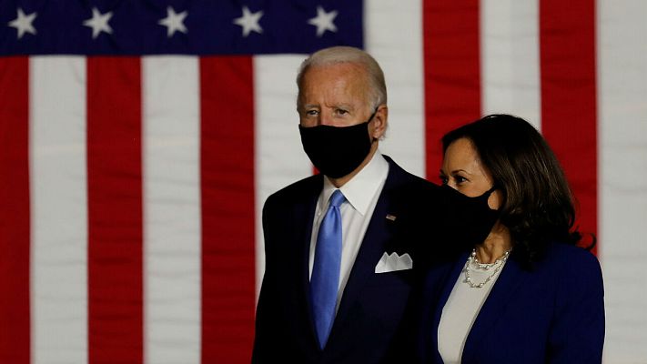 Telediario 1 - Biden y Harris, el cartel demócrata contra Trump