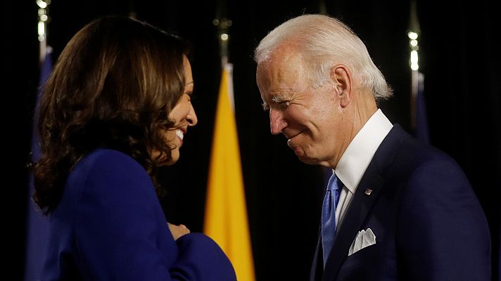 Biden y Harris, un frente común contra Trump