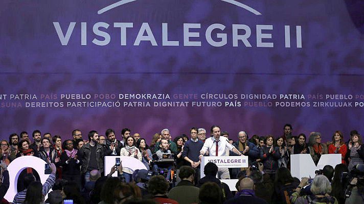 Telediario 1 - El exabogado de Podemos acusa a dirigentes del partido de "meter la mano en la caja" pero habla de "rumorología" ante el juez