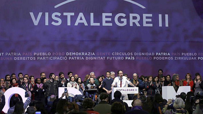 Telediario 1 - El exabogado de Podemos acusa a dirigentes del partido de "meter la mano en la caja" pero habla de "rumorología" ante el juez