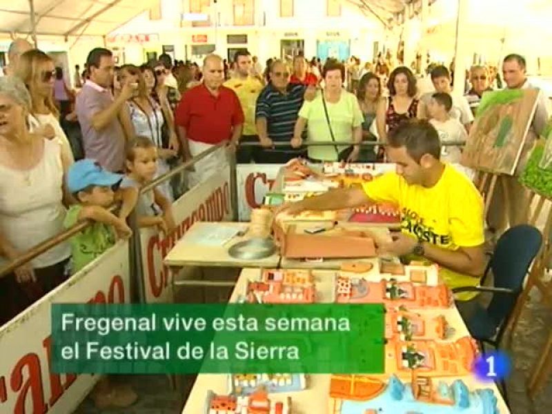  Noticias de Extremadura. Informativo Territorial de Extremadura. (10/08/09)