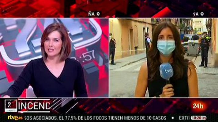 Tres muertos en un incendio en Barcelona