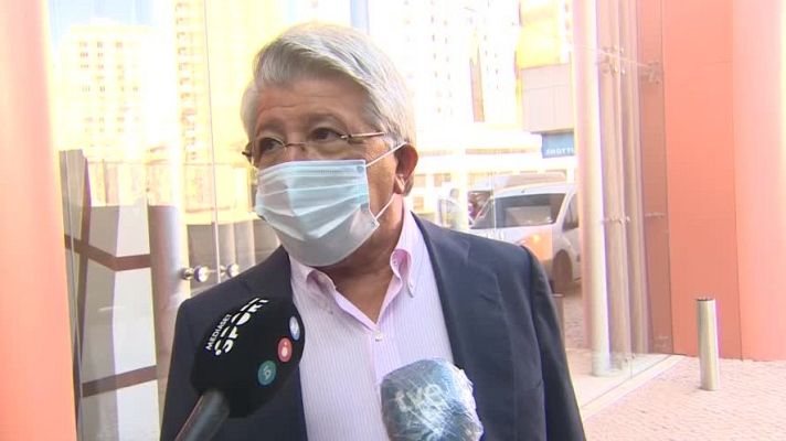 Champions League - Cerezo sobre Simeone: "El que hace las alineaciones es él, el que le discuta, que se compre un equipo y las haga él"