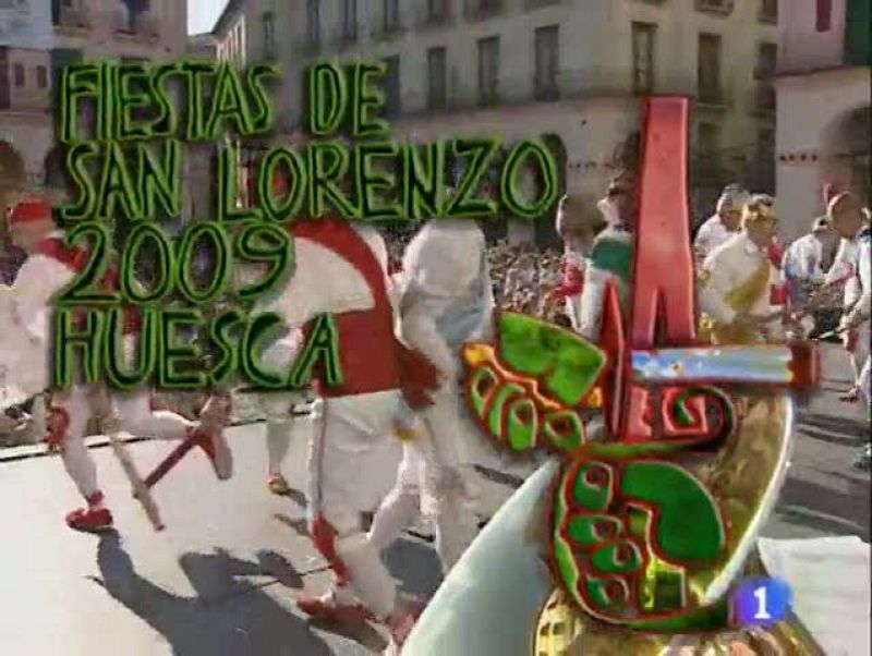 Noticias Aragón. Informativo Territorial de Aragón. (10/08/09) 