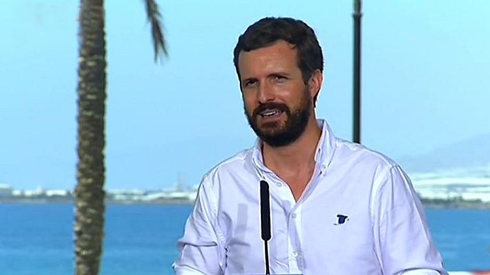 Informativo 24h - Casado pide a Sánchez que cese a Iglesias como vicepresidente del Gobierno por la imputación de Podemos