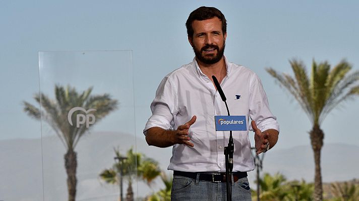 Casado: "La segunda ola pilla a Sánchez de vacaciones"