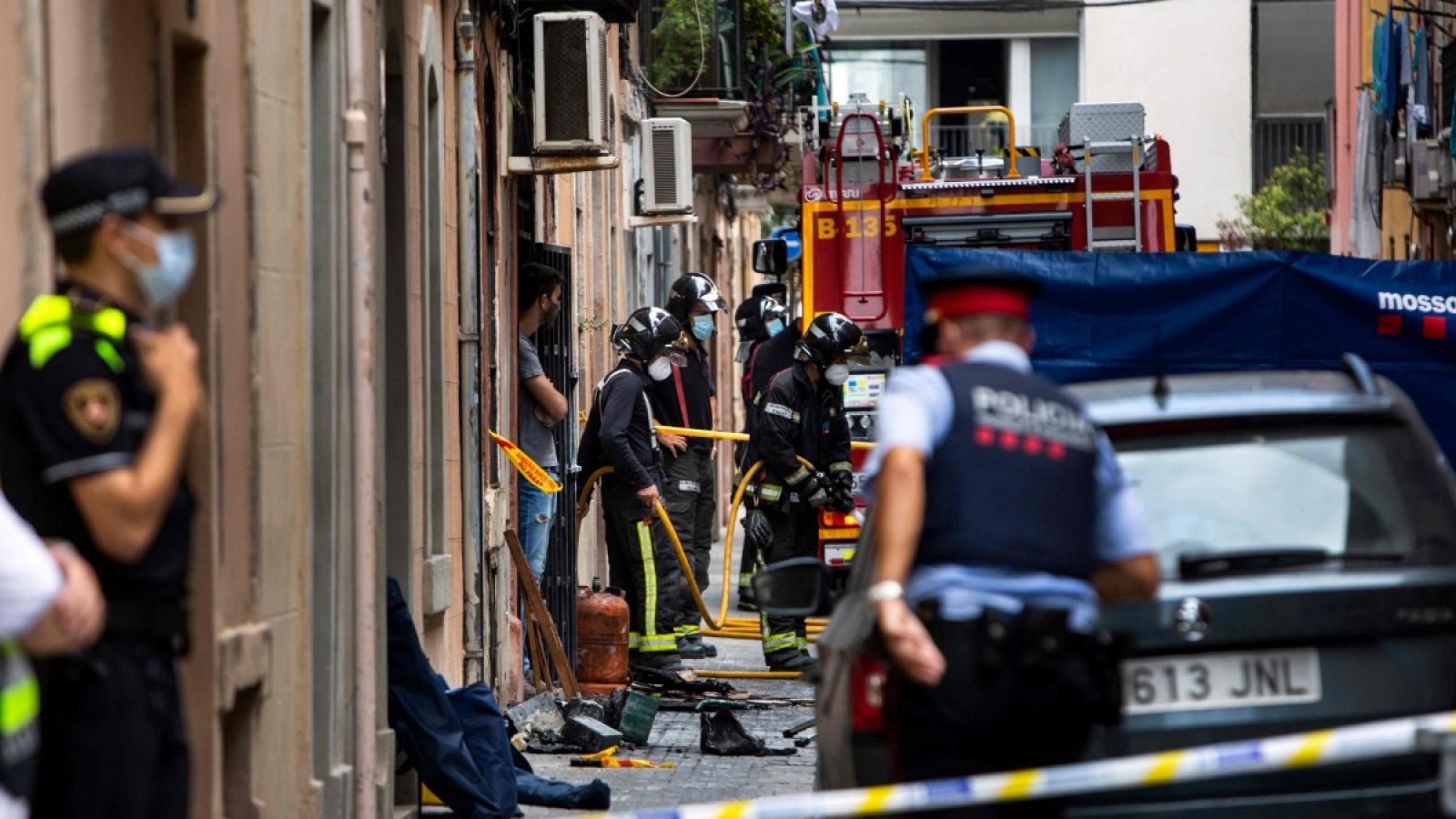 Cataluña | Mueren tres personas en un incendio en el barrio barcelonés de la Barceloneta