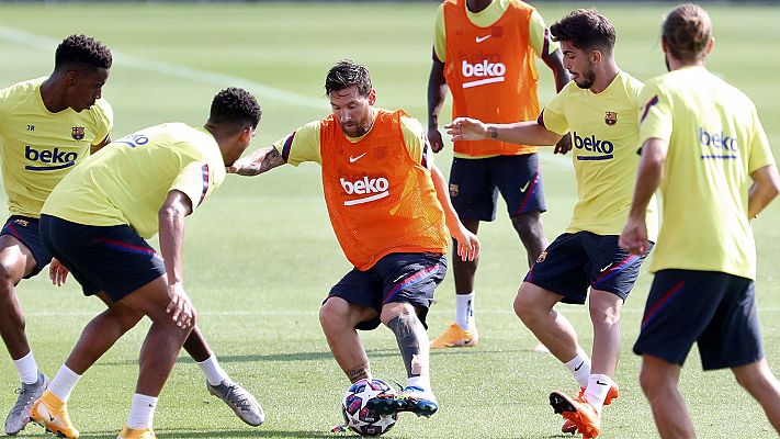 Telediario 1 - El Barça juega su "primera final" por la Champions ante el Bayern de Múnich