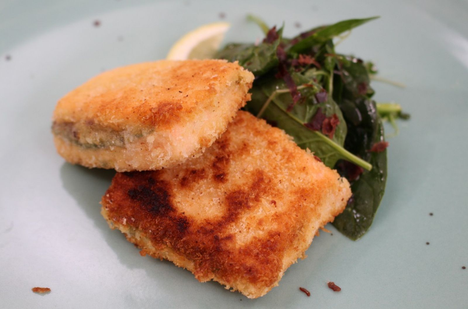 Cachopo de salmón | Ver