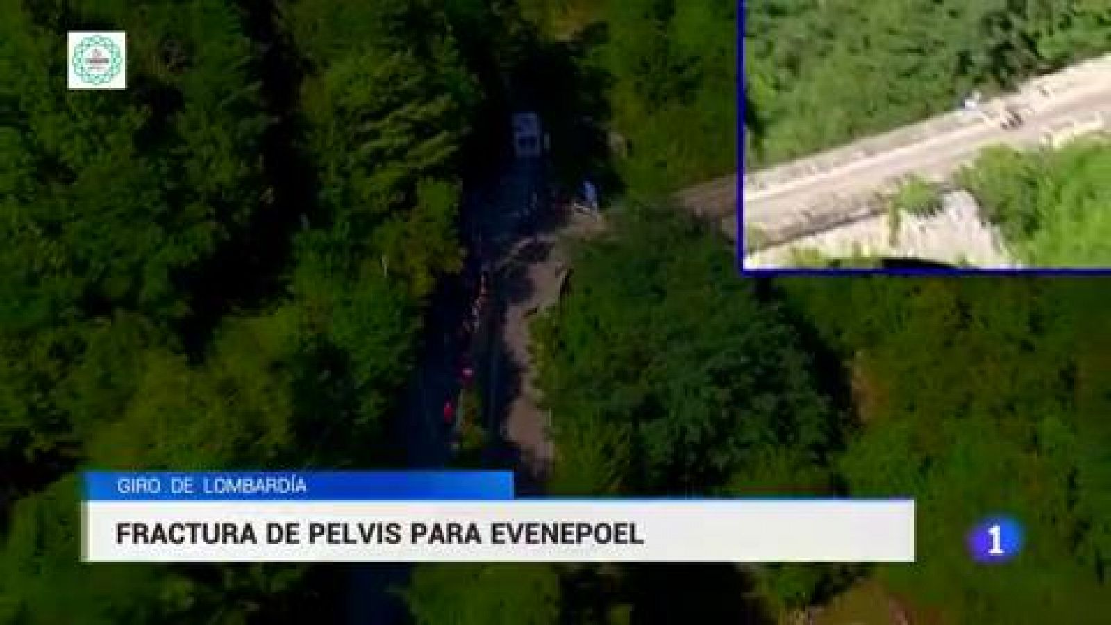 Fractura de pelvis para Evenepoel