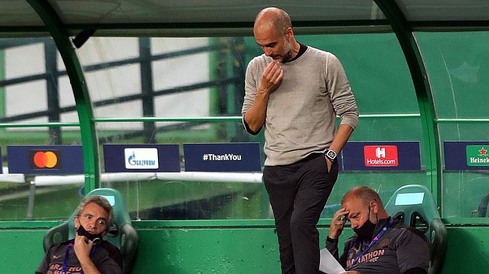 Telediario 1 - El proyecto de Guardiola se queda fuera de la Champions otro año más