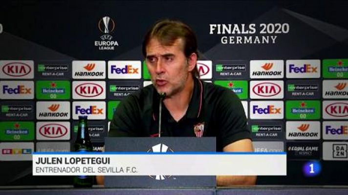 Telediario 1 - Lopetegui: "Es el mejor Manchester de los últimos años"