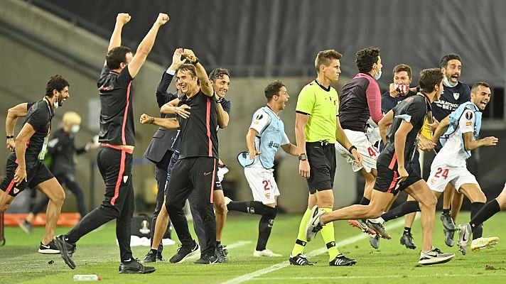 Celebración sevillista por todo lo alto antes de disputar su sexta final europea