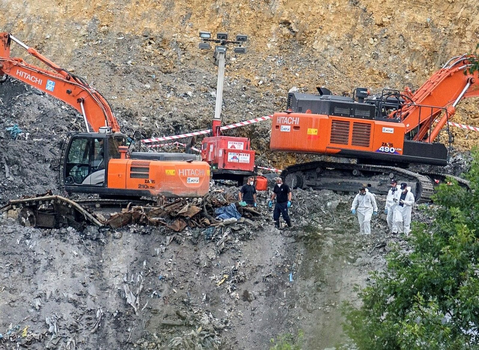 Localizados nuevos restos óseos humanos en el vertedero de Zaldibar -RTVE.es