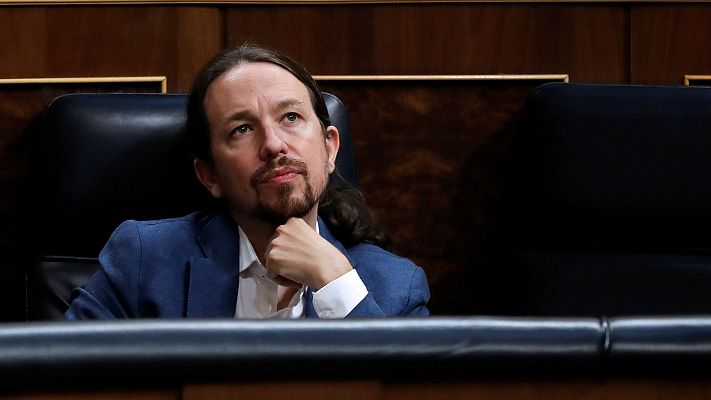 Telediario 1 - Iglesias no quiere que sus hijos sufran consecuencias