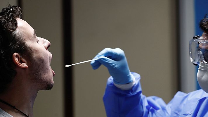 La tarde en 24h - Concha Herranz, delegada de prevención de UGT: "¿Por qué Madrid ha decidido hacer cribados masivos y no ha aumentado los rastreadores?"