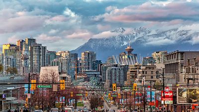 Vancouver, oeste de Canadá, más allá de la frontera
