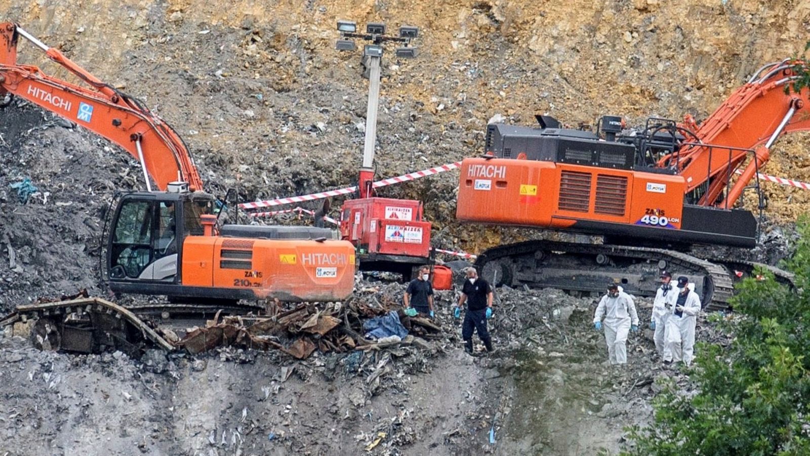 El ADN confirman que los restos encontrados en Zaldibar pertenecen a Alberto Sololuze