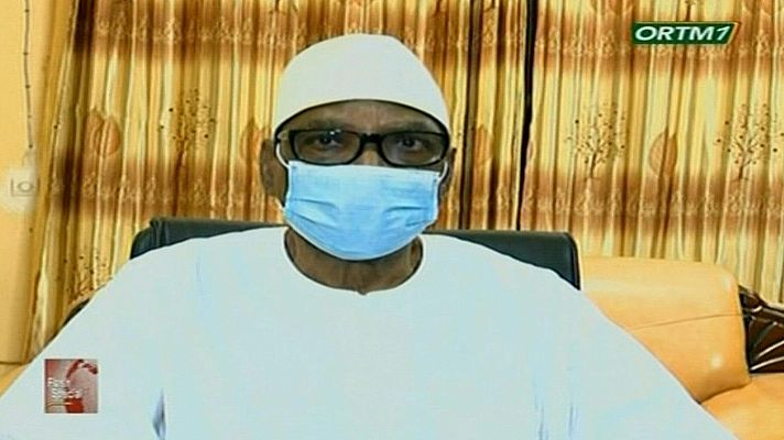 Telediario 1 - Transición tras el golpe de estado en Mali