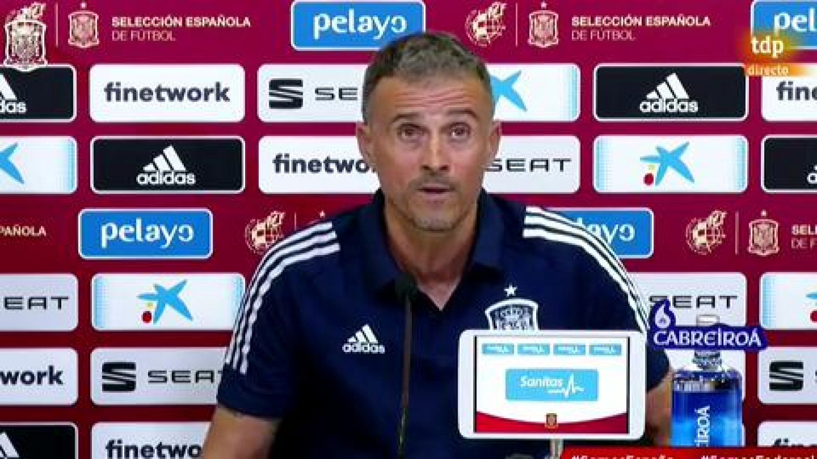 Selección española | Luis Enrique: "El Barça superará este momento"