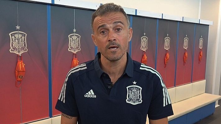 Luis Enrique: "Creo que son los mejores jugadores en este momento y para estos partidos"