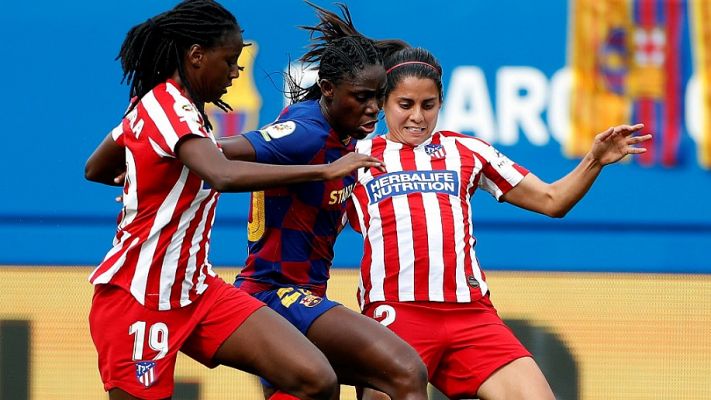 Atlético y Barcelona, ante su enfrentamiento en cuartos de Champions