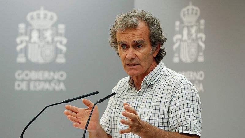 Simón alerta de que un tercio de los casos de coronavirus notificados los últimos días corresponden a la Comunidad de Madrid