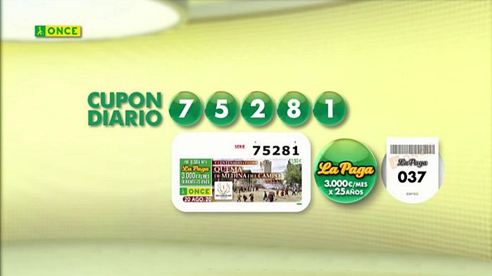 Sorteos ONCE - Sorteo ONCE - 20/08/20