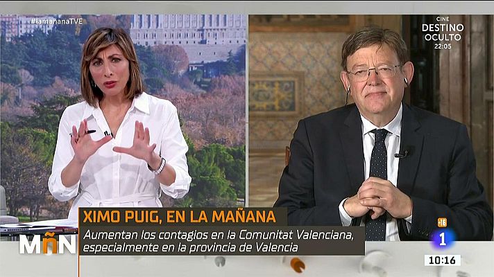 La mañana - Ximo Puig: "Tenemos que aprender a convivir con el virus"