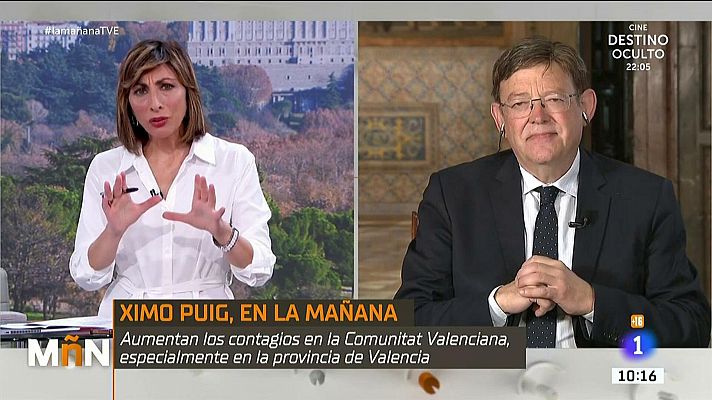 La mañana - Ximo Puig: "Tenemos que aprender a convivir con el virus"
