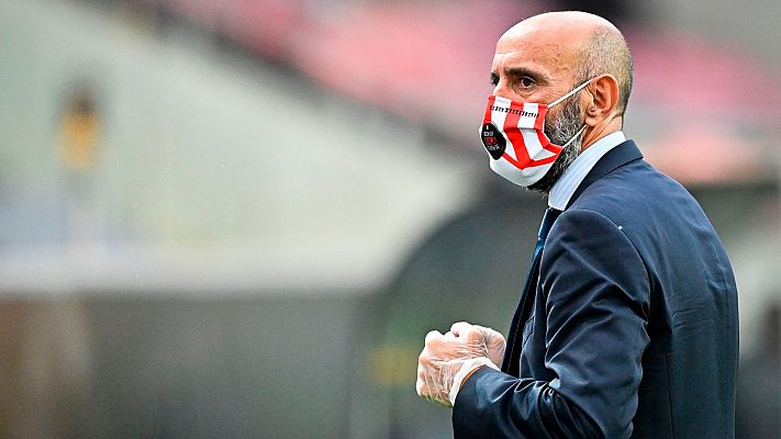 Telediario 1 - Monchi: "Cada final es una posibilidad de hacer feliz a mucha gente"